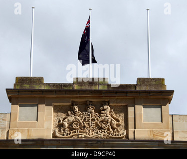 Parlamentsgebäude in Hobart Stockfoto