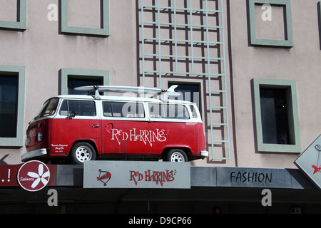 Red Herring Surf Shop in Hobart Stockfoto