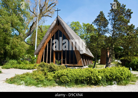 Skipper Kirche in Ahrenshoop Stockfoto