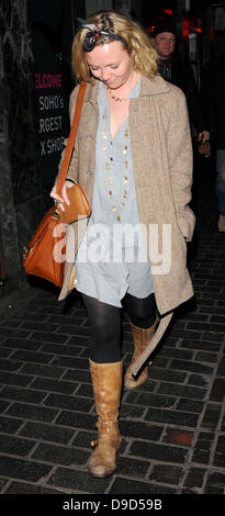 Charlie Brooks in Soho London, England - 24.03.11 Stockfoto