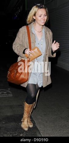 Charlie Brooks in Soho London, England - 24.03.11 Stockfoto