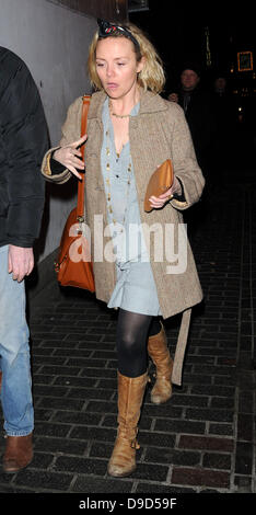 Charlie Brooks in Soho London, England - 24.03.11 Stockfoto