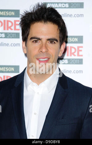 Eli Roth Jameson Empire Film Awards 2011 statt im Grosvenor House - Ankünfte. London, England - 27.03.11 Stockfoto