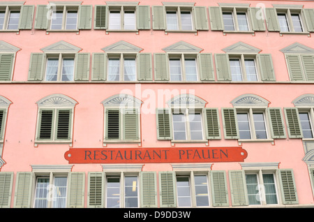 Restaurant Spielenwaren, Einsiedeln, Schwyz, Schweiz. Stockfoto