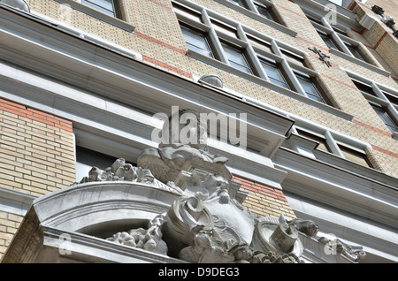 Schulhaus Hirschengraben, Zürich, Schweiz. Stockfoto