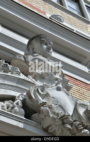 Schulhaus Hirschengraben, Zürich, Schweiz. Stockfoto