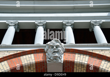 Schulhaus Hirschengraben, Zürich, Schweiz. Stockfoto