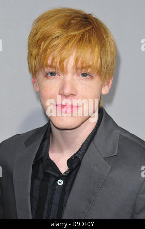 Cameron Monaghan Los Angeles Premiere von "Source Code" statt im Arclight Cinerama Dome - Ankünfte Los Angeles, Kalifornien - 28.03.11 Stockfoto
