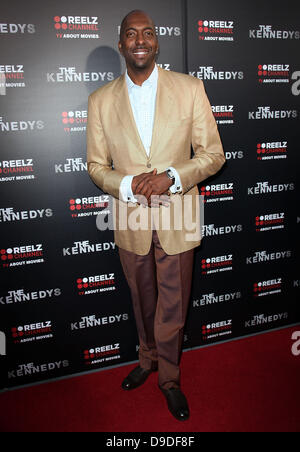 John Salley Welt-Premiere von "The Kennedys" an der Academy of Motion Pictures Arts and Sciences Samuel Goldwyn Theater Beverly Hills, Kalifornien - 28.03.11 Stockfoto