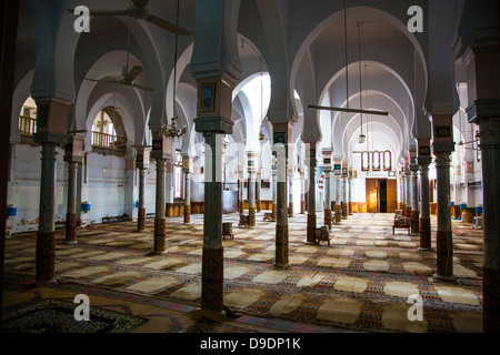 Innen Driba Moschee in der Medina von Sfax, Tunesien Stockfoto