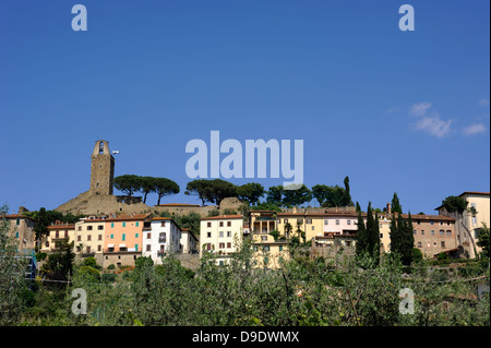 Italien, Toskana, Castiglion Fiorentino Stockfoto