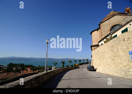 Italien, Umbrien, Trasimeno See, Castiglione del Lago Stockfoto