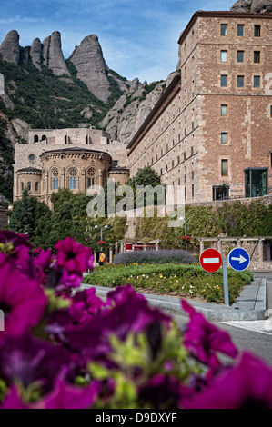 Kloster Montserrat. Katalonien, Spanien Stockfoto