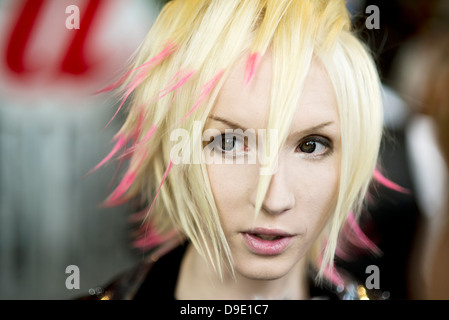 Schwedische Singer-Songwriterin YOHIO vollständiger Name Kevin Johio Lucas Rehn Eires in Japan beliebt Stockfoto