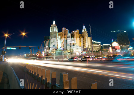 Skyline von New York in Las Vegas am 4. Juli in Las Vegas Stockfoto