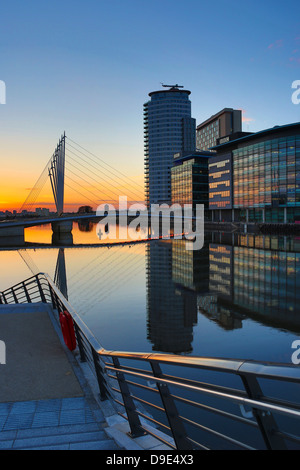 UK, Salford, Medienstadt Stockfoto