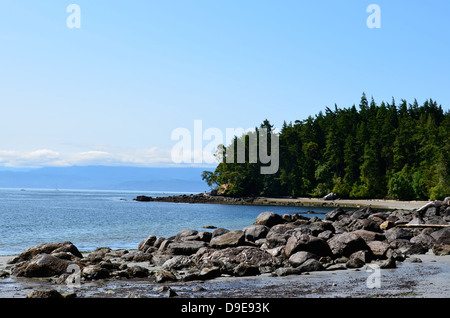 East Sooke Park Landschaft, Vancouver Island, Kanada Stockfoto