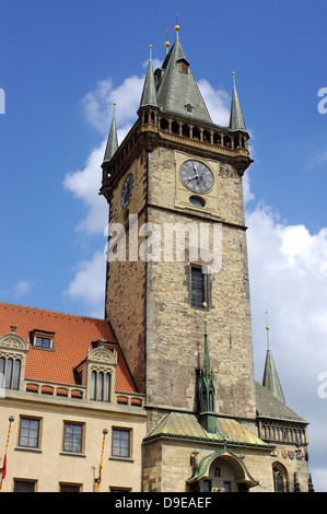 Rathaus Altstadt von Prag Tschechische Republik Stockfoto