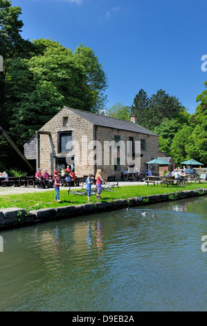 Kanal Cromford Derbyshire England uk Stockfoto