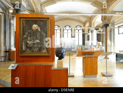 Indoor Foto ständige Ausstellung dabei vor den Toren... neue Synagoge Oranienburger Straße chip Dauer Vorort Bezirk Mitte Stockfoto