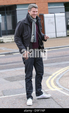 Dan Lobb im ITV Studios London, England - 24.02.11 Stockfoto