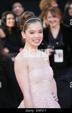 Hailee Steinfeld 83rd Annual Academy Awards (Oscars) im Kodak Theatre - Ankünfte Los Angeles, Kalifornien - 27.02.11 statt Stockfoto