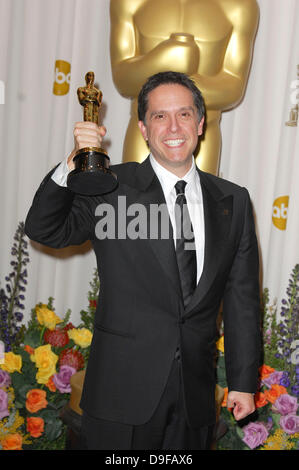 Lee Unkrich 83rd Annual Academy Awards (Oscars) im Kodak Theatre - Presse Raum Los Angeles, Kalifornien - 27.02.11 statt Stockfoto