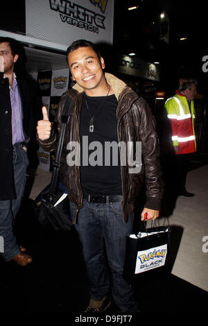 Ricky Norwood Pokemon Black And White Launch-Party - Abflüge London, England - 03.03.11 Stockfoto