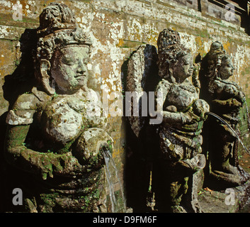 Badestelle, Elefantenhöhle (Goa Gajah), Bali, Indonesien, Südostasien Stockfoto