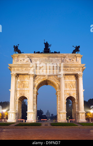 Arco della Pace, Mailand, Lombardei, Italien Stockfoto