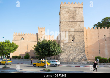 Mauern der Medina in Sfax, Tunesien Stockfoto