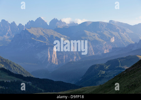 Cirspitzen Bergen in den Dolomiten, Südtirol, Italien