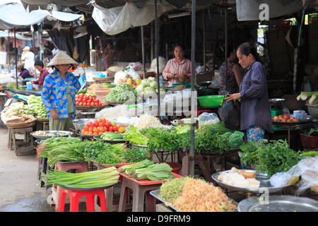 Markt, Tra auf Mekong Delta, Provinz Vinh Long, Vietnam, Indochina, Südost-Asien Stockfoto