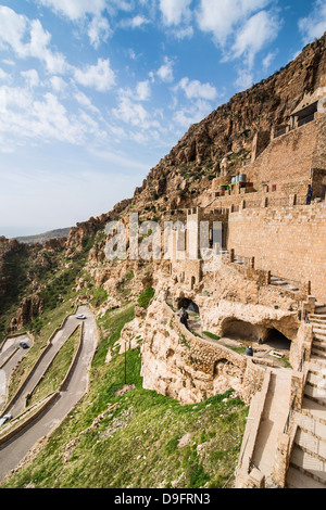 Rabban Hormzid Kloster (Sant Hormzid) in Al-Kosch, Irak, Kurdistan-Irak, Naher Osten Stockfoto