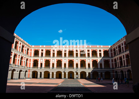 Ballaja-Kaserne, Museum of Americas Volkskunst, San Juan, UNESCO-Weltkulturerbe, Puerto Rico, West Indies, Karibik Stockfoto