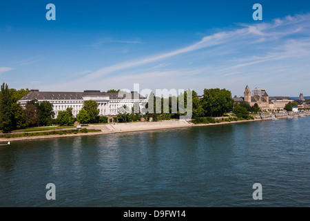 Kurfürstliches Schloss, Koblenz, Rheintal, Rheinland-Pfalz, Deutschland Stockfoto