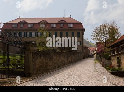 Bayerischen Dorf Ortschaft Castell in Bayern Stockfoto