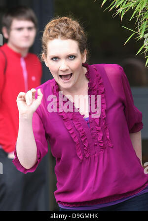 Jennie McAlpine in den ITV Studios London, England - 18.03.11 Stockfoto