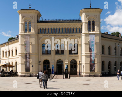 Nobel Peace Center in Oslo, Norwegen, Skandinavien, Europa Stockfoto