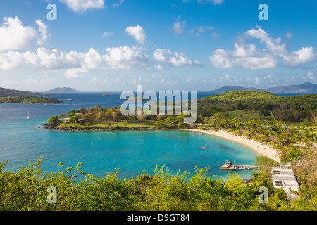 Im Caneel Bay auf der Karibik-Insel St. John in den US Virgin Islands Stockfoto