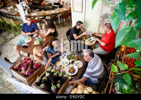 Machneyuda Restaurant, Jerusalem, Israel. Stockfoto