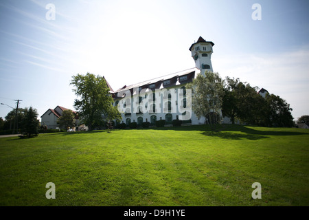 Das Fairmont Algonquin ist ein Urlaubsort an der Küste-Hotel in St. Andrews, N.B. Stockfoto