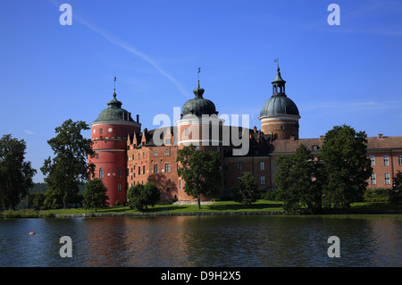 Schloss GRIPSHOLM am Mälarsee, Mariefred, Sodermanland, Schweden, Scandinavia Stockfoto