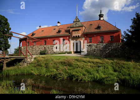 Schloss GRIPSHOLM am Mälarsee, Mariefred, Sodermanland, Schweden, Scandinavia Stockfoto