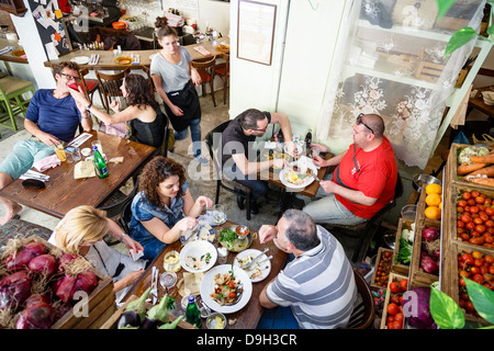 Machneyuda Restaurant, Jerusalem, Israel. Stockfoto