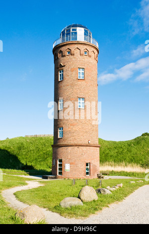 Wenn man Turm von Kap Arkona, Funkturm von Kap Arkona, Stockfoto