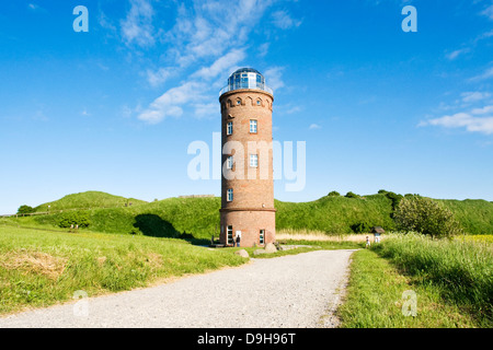 Wenn man Turm von Kap Arkona, Funkturm von Kap Arkona, Stockfoto