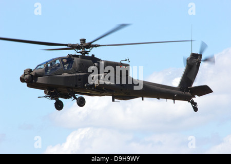 bewaffneten Armee AH-64 Apache Kampfhubschrauber Stockfoto