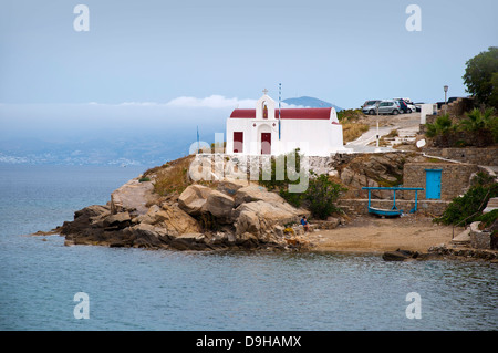 Die schöne Insel Mykonos in der Kykladen-Inseln-Griechenland Stockfoto