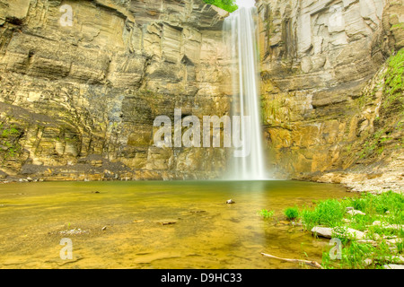 Time Lapse Wasserfall in einer Schlucht (soft-Motion Blur) Stockfoto